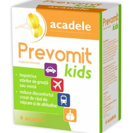 Prevomit kids Zdrovit - 6 acadele